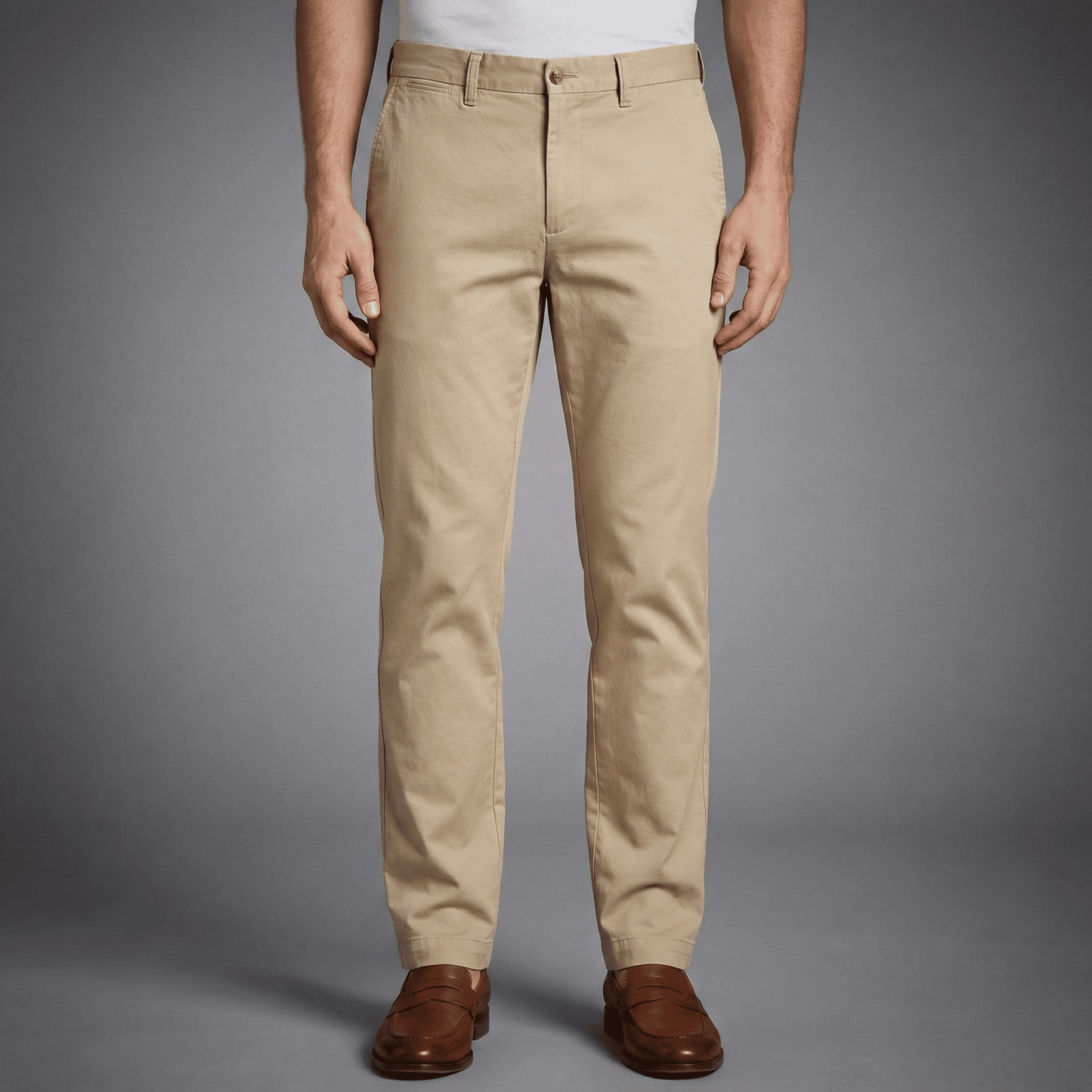 Andover Slim Fit Stretch Corduroy Trousers