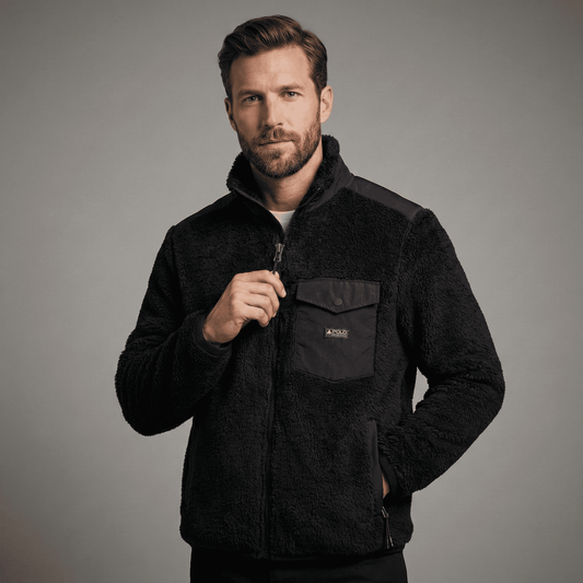 Curly Pile Fleece Jacket