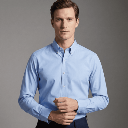 Classic Fit Stretch Poplin Shirt