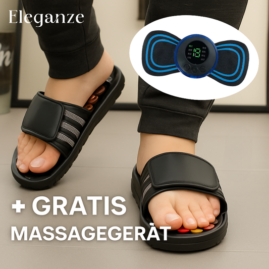 Therapeutische Massage-Sandalen Soulagement+® (+ Gratis-Massagegerät)