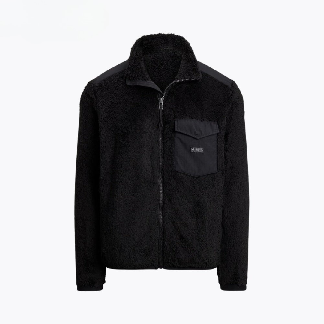 Curly Pile Fleece Jacket