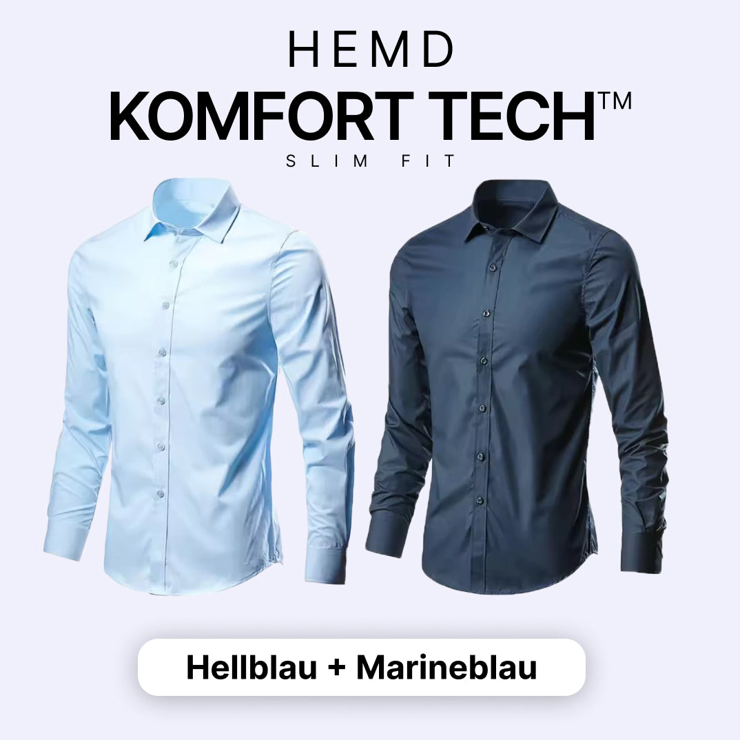 Komfort Tech – Men’s Shirt with Flexible Technology